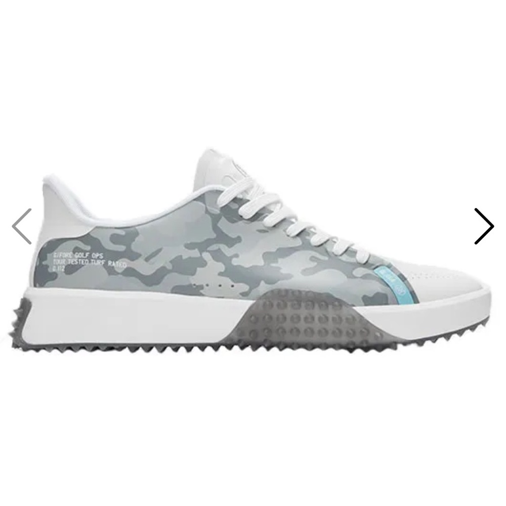 G/FORE Gray and White Camouflage Sneakers Men’s Size 10.5